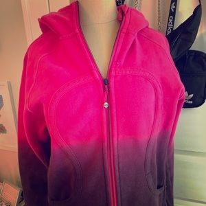 Lululemon ombré zip hoodie